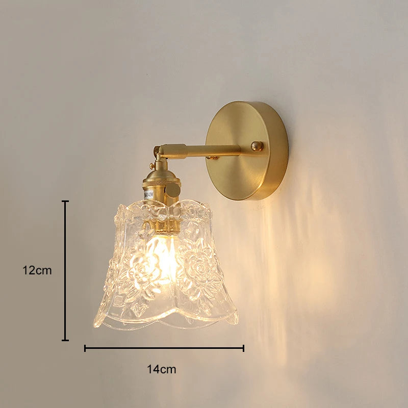 Nordic Flower Glass Pendant Light