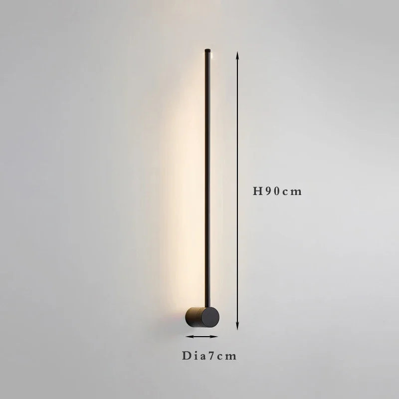 Minimalist Long Line LED Wall Lamp
