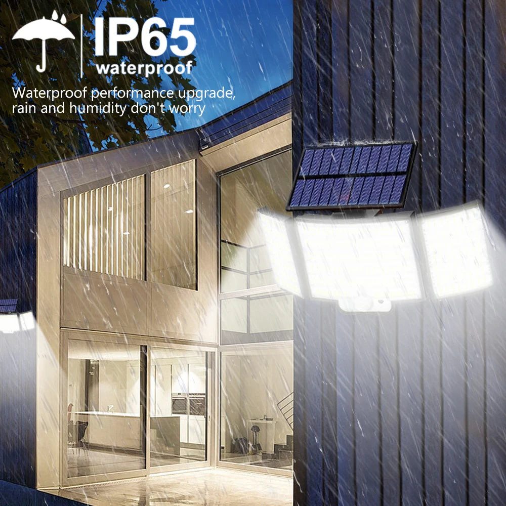 Solar Security Motion Sensor Light