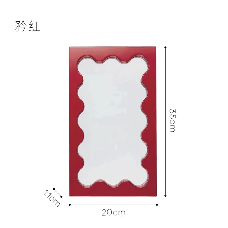Rectangular Solid Wood Wall Mirror