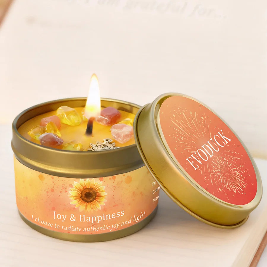 Law of Attraction Peace Ritual Candle, Lavender & Chamomile Aroma