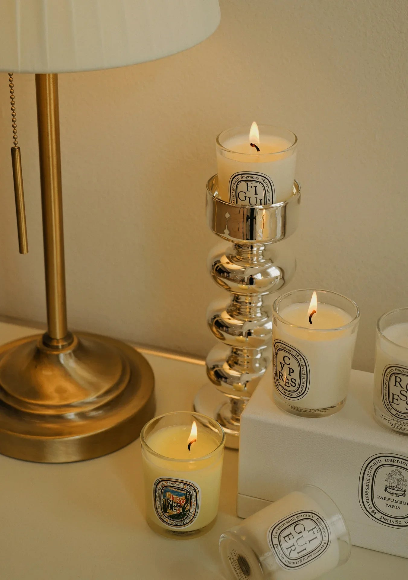 Aromatherapy Candle Natural Plant Scented Candles French Fragrance