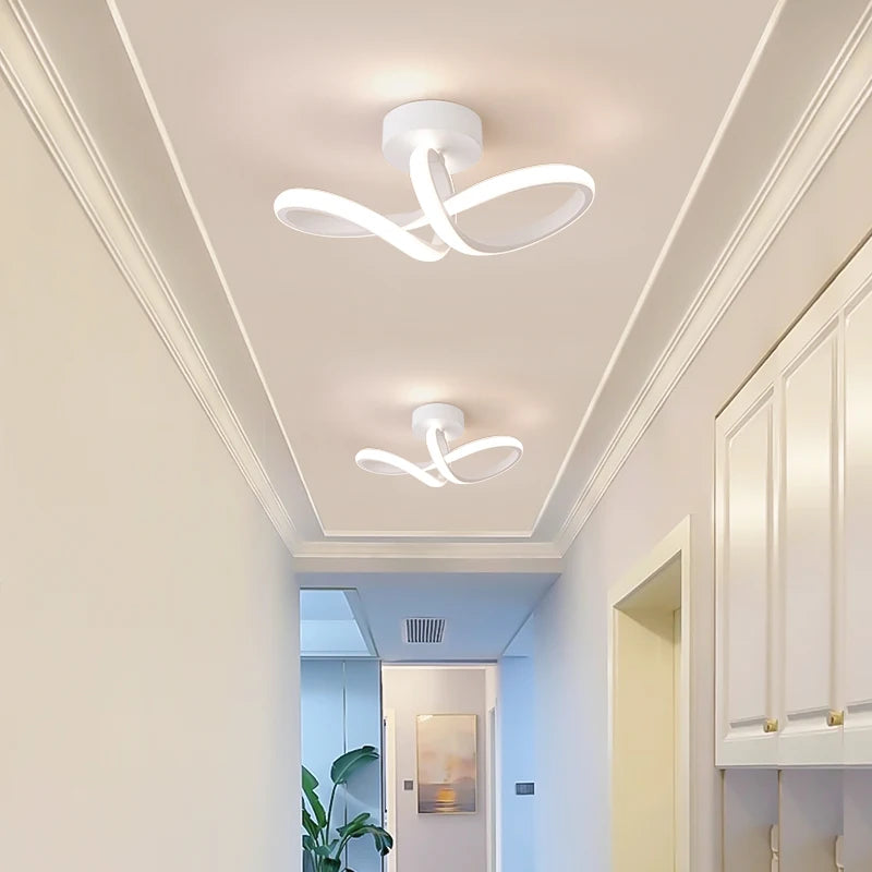 Slim Aisle LED Ceiling Chandelier