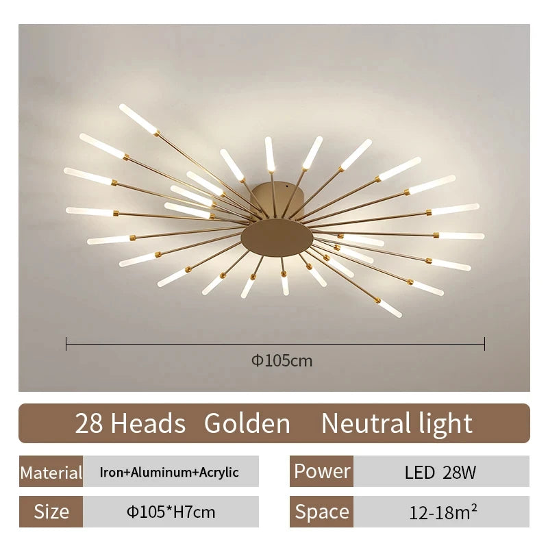 Nordic Modern LED Ceiling Lamp