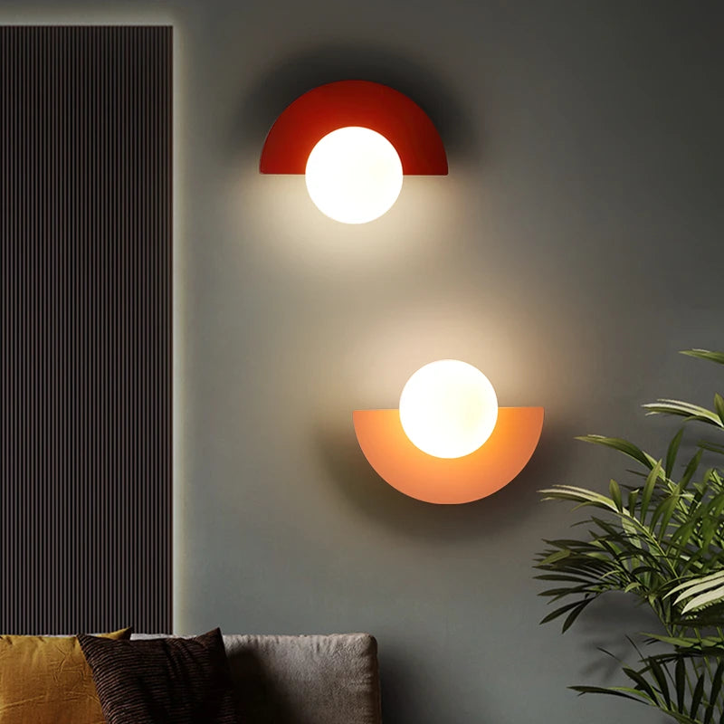 Round Ball G9 Wall Sconce