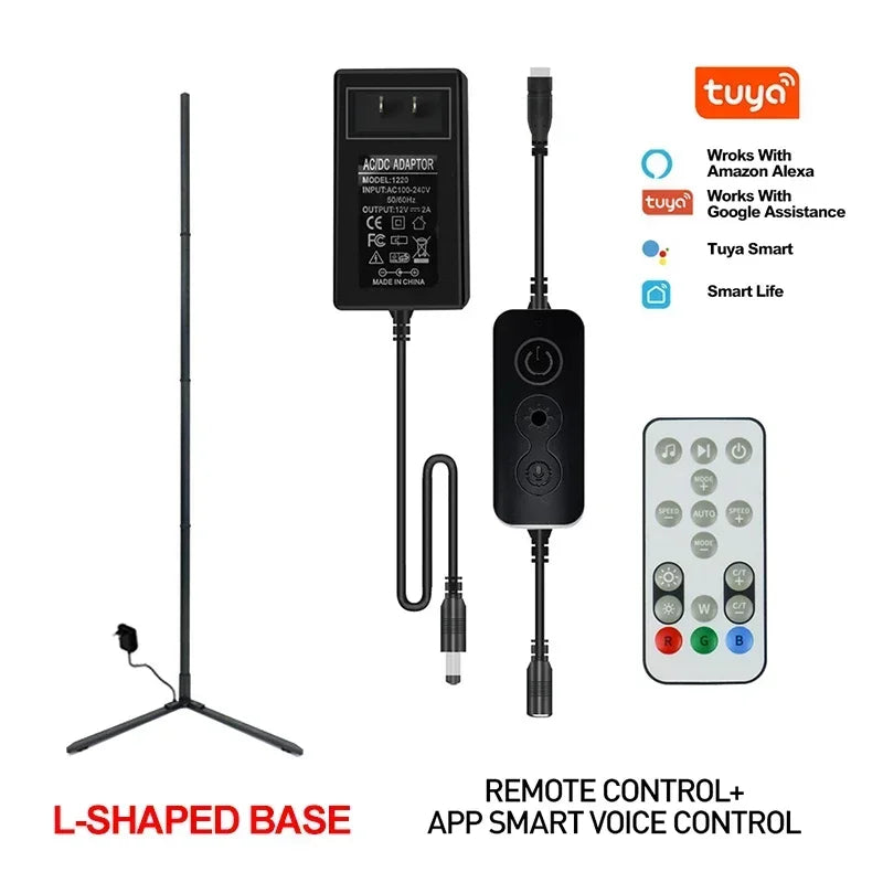 RGBIC Smart Corner Floor Lamp