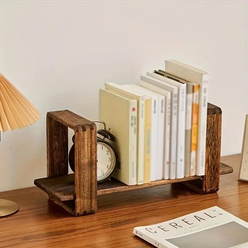 Bamboo Desktop Bookshelf