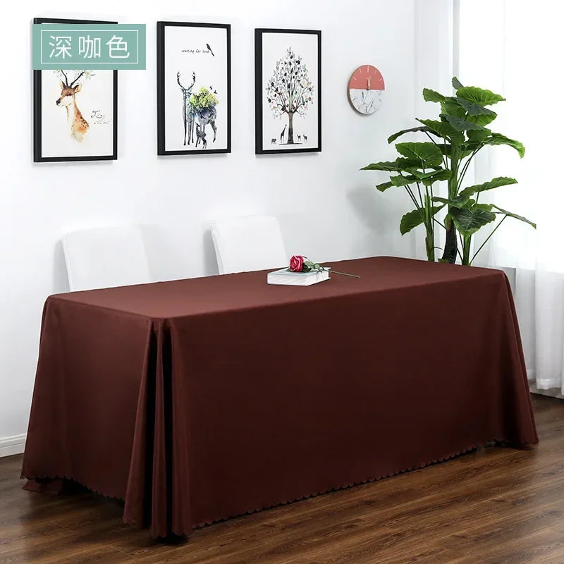 Banquet Table Cover Wedding Cloth Wonderful Colourful Square Rectangle