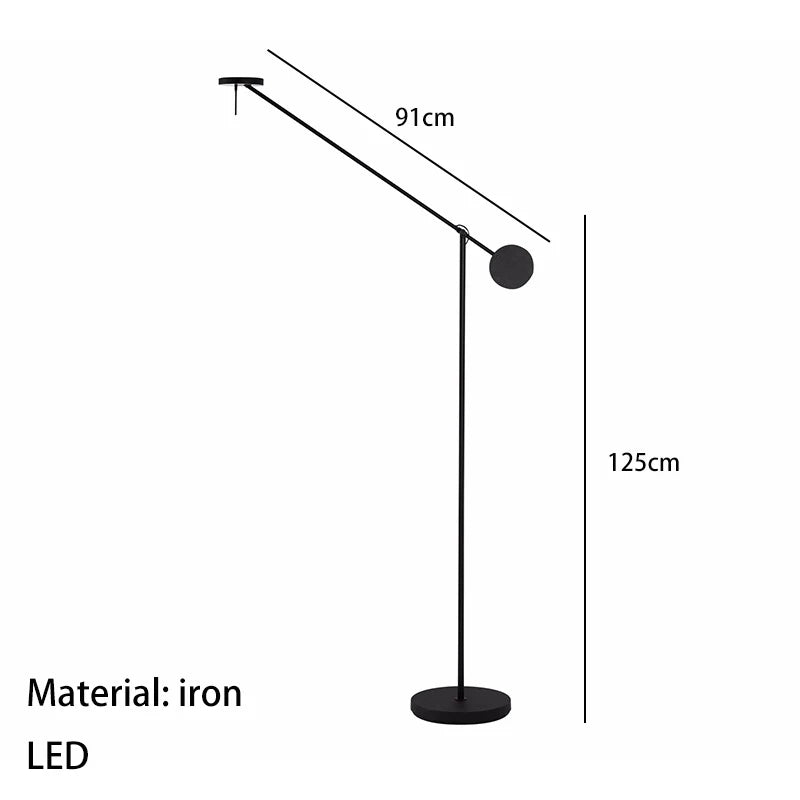 Long Arm Swing Wall Lamp