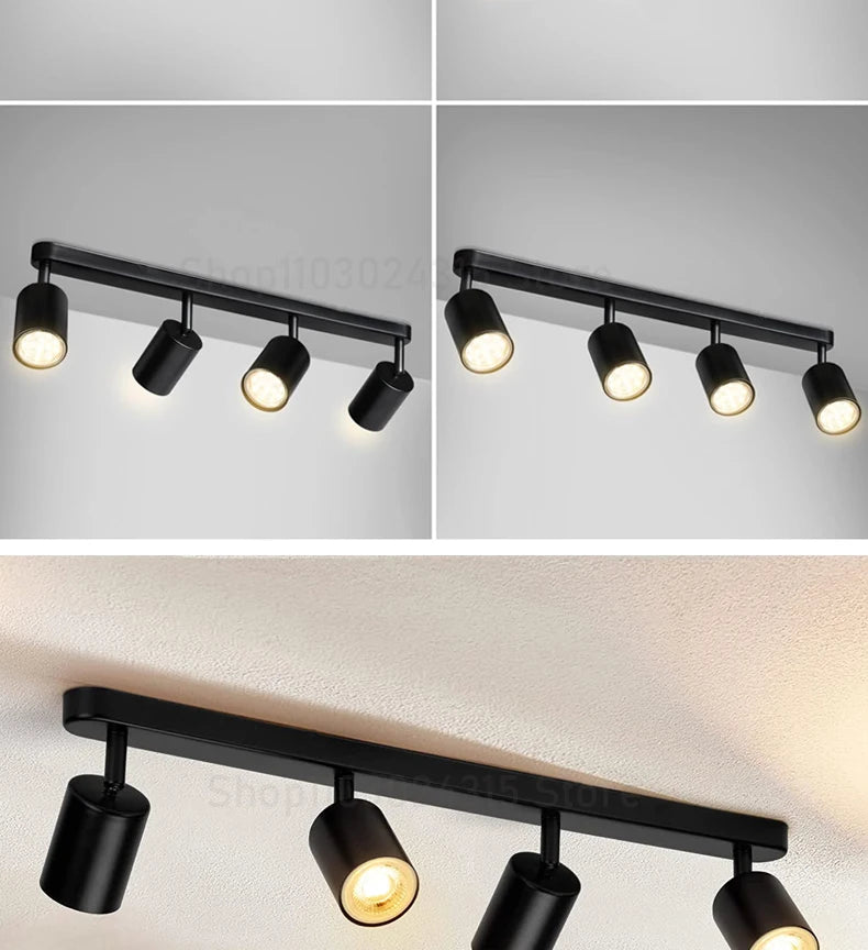 Dimmable Led GU10 Spotlight Clothing Store Background Wall Spotlight 7w