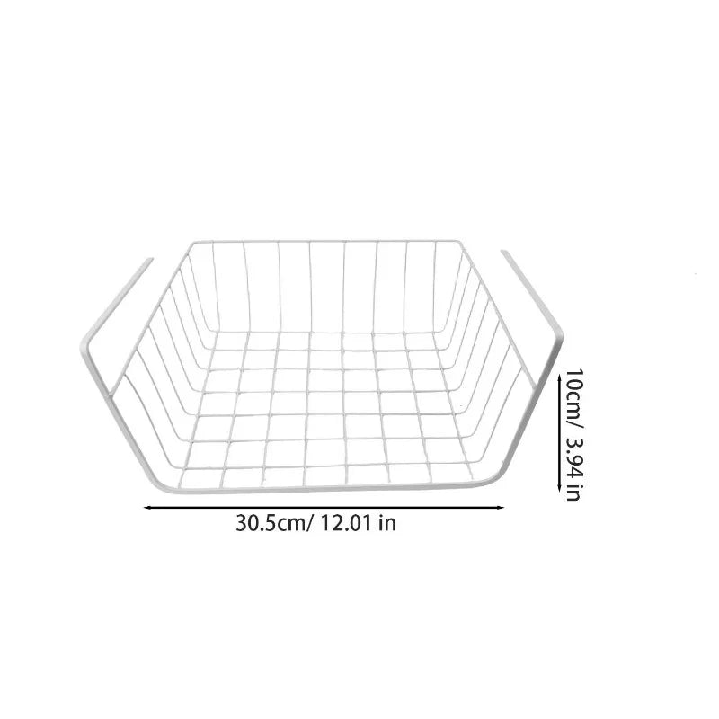Under Shelf Hanging Wire Storage Basket