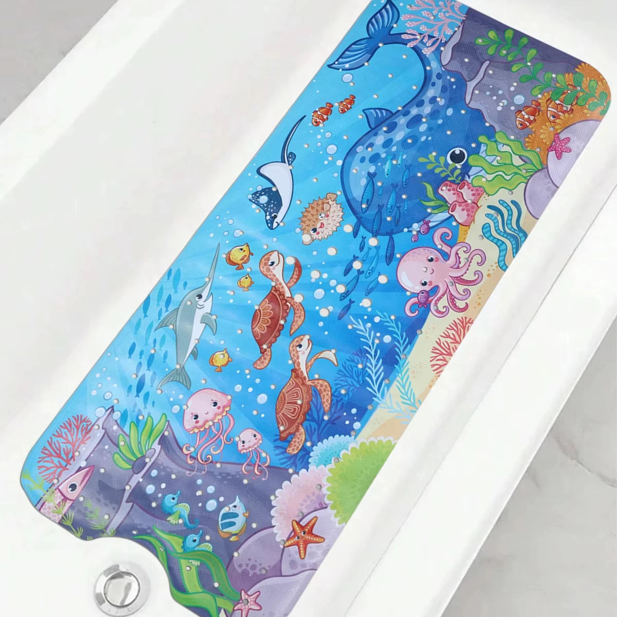 Extra Long Non Slip Baby Bath Mat