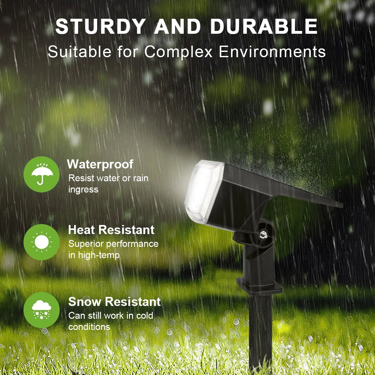 Solar LED Floodlight Spotlight