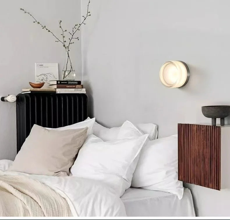 Round Acrylic LED Wall Sconce