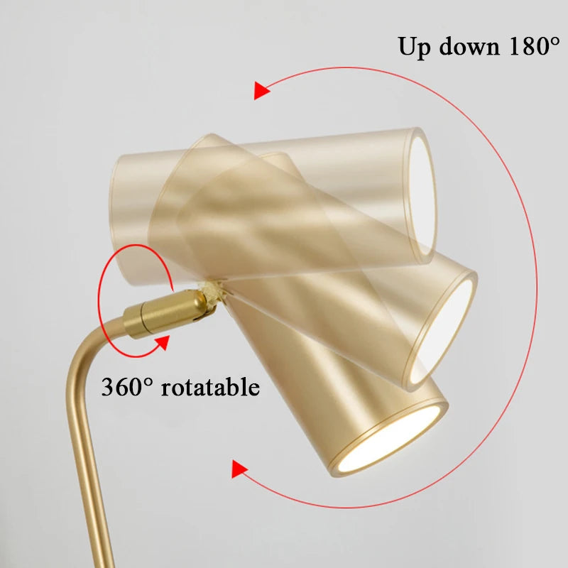 Rotatable Iron Wall Lamp