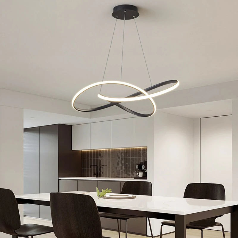 Minimalist LED Pendant Chandelier
