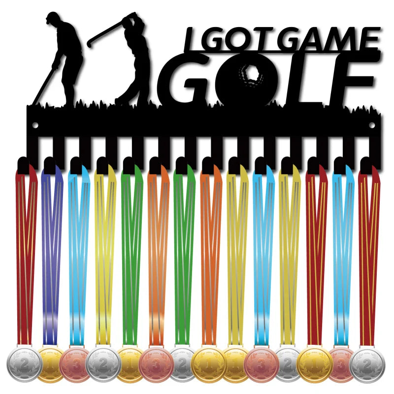 Sports Medal Display Hanger with 20 Hooks