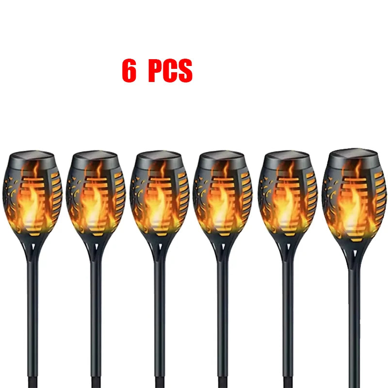 Solar Flame Torch Lights
