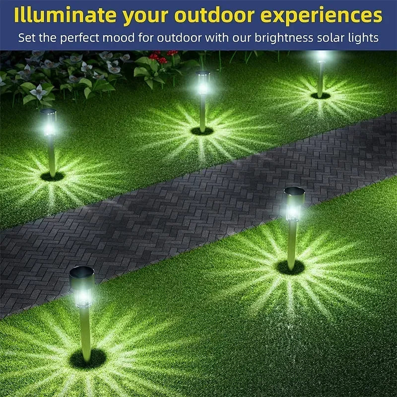 Solar Garden Lantern Pathway Set