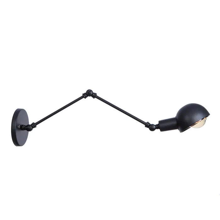 Loft Industrial adjustable long swing arm Wall lamp Fixture Vintage