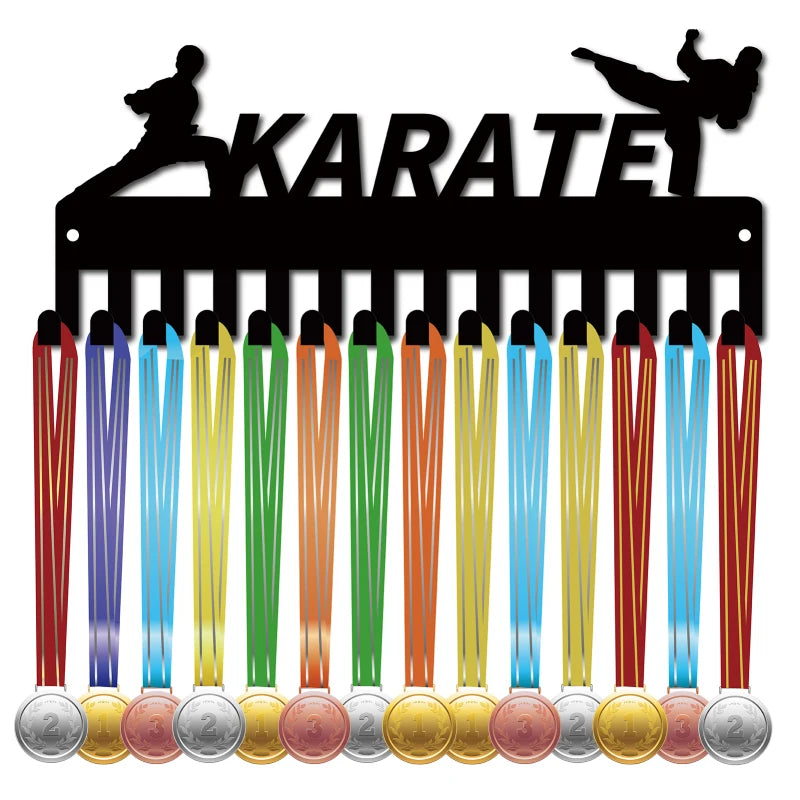 Sports Medal Display Hanger with 20 Hooks