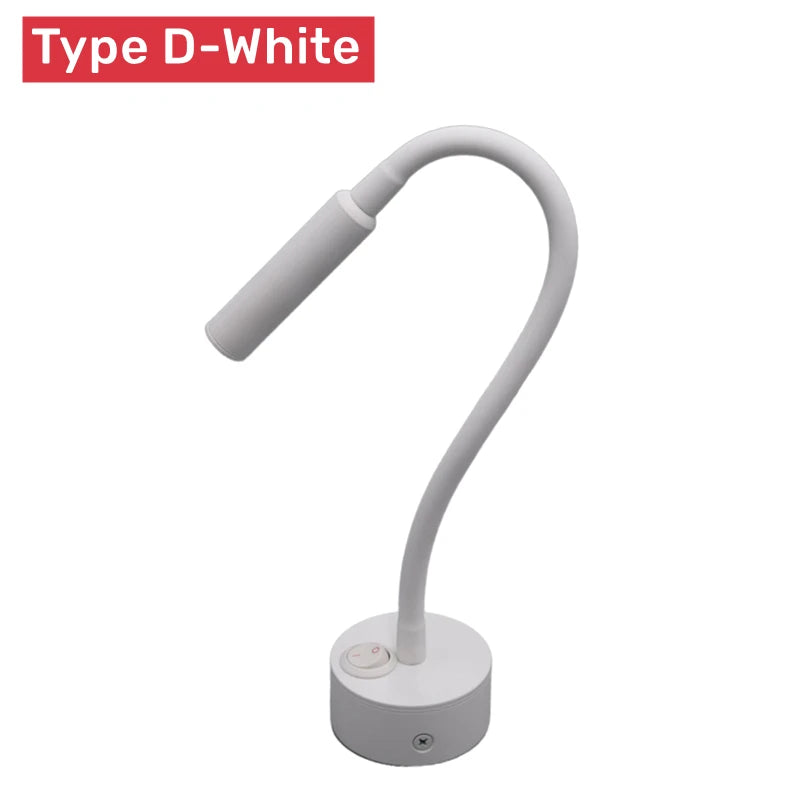 Flexible LED Reading Wall Lamp