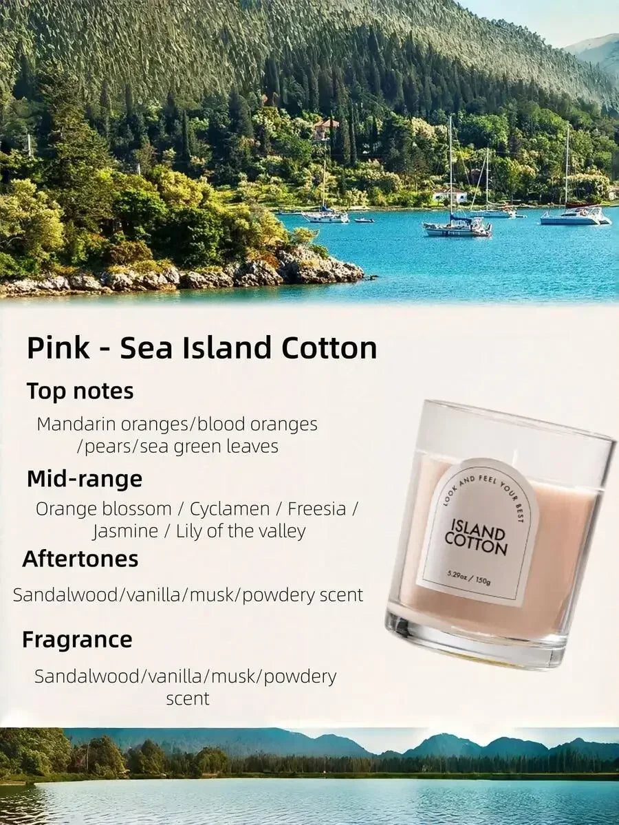 Long-Lasting Scented Aromatherapy Candles