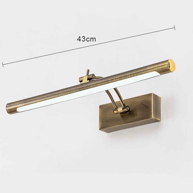Mirror Wall Lamps Bathroom Modern Wall Lights 43CM 55CM 9W 12W Toilet