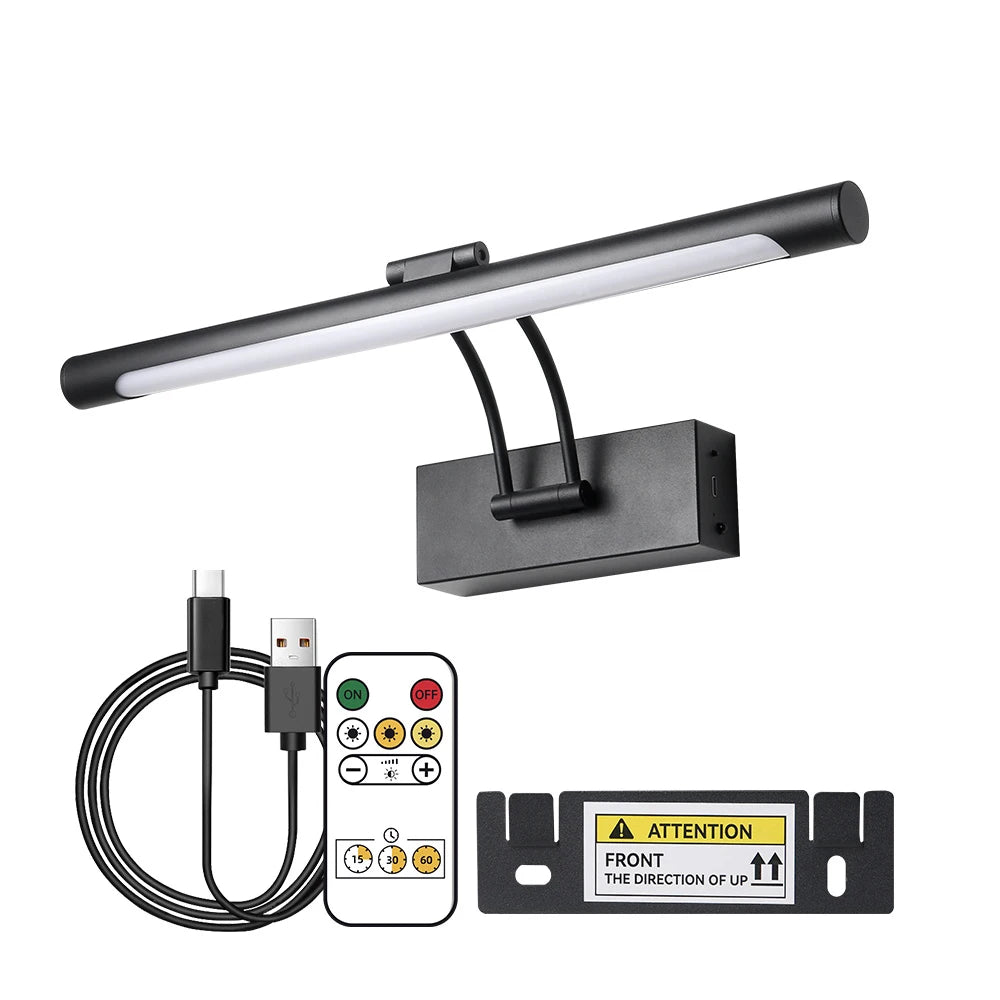 4400mAh Rechargeable Wireless Picture Light with Remote