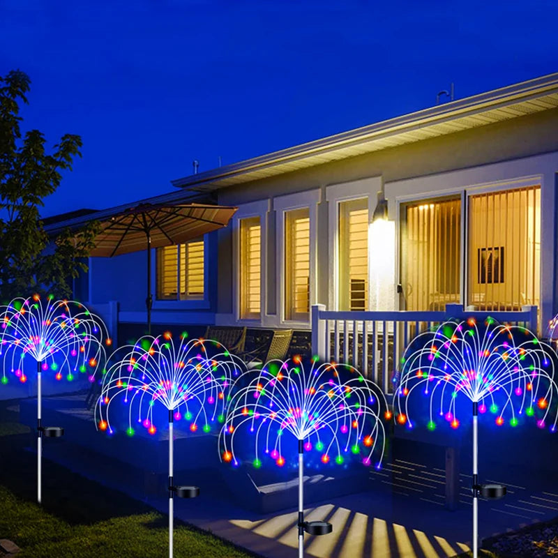 Solar Firework Fairy Garden Lights