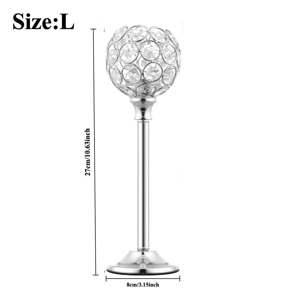 Crystal Tealight Candle Holders