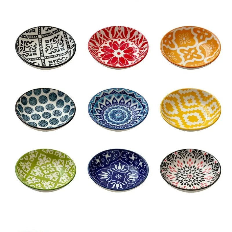 Boho Ceramic Trinket Dish Set