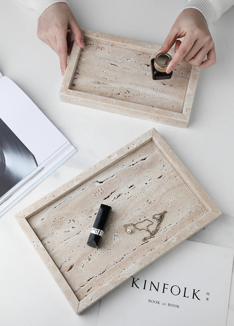 Marble Stone Vanity Tray