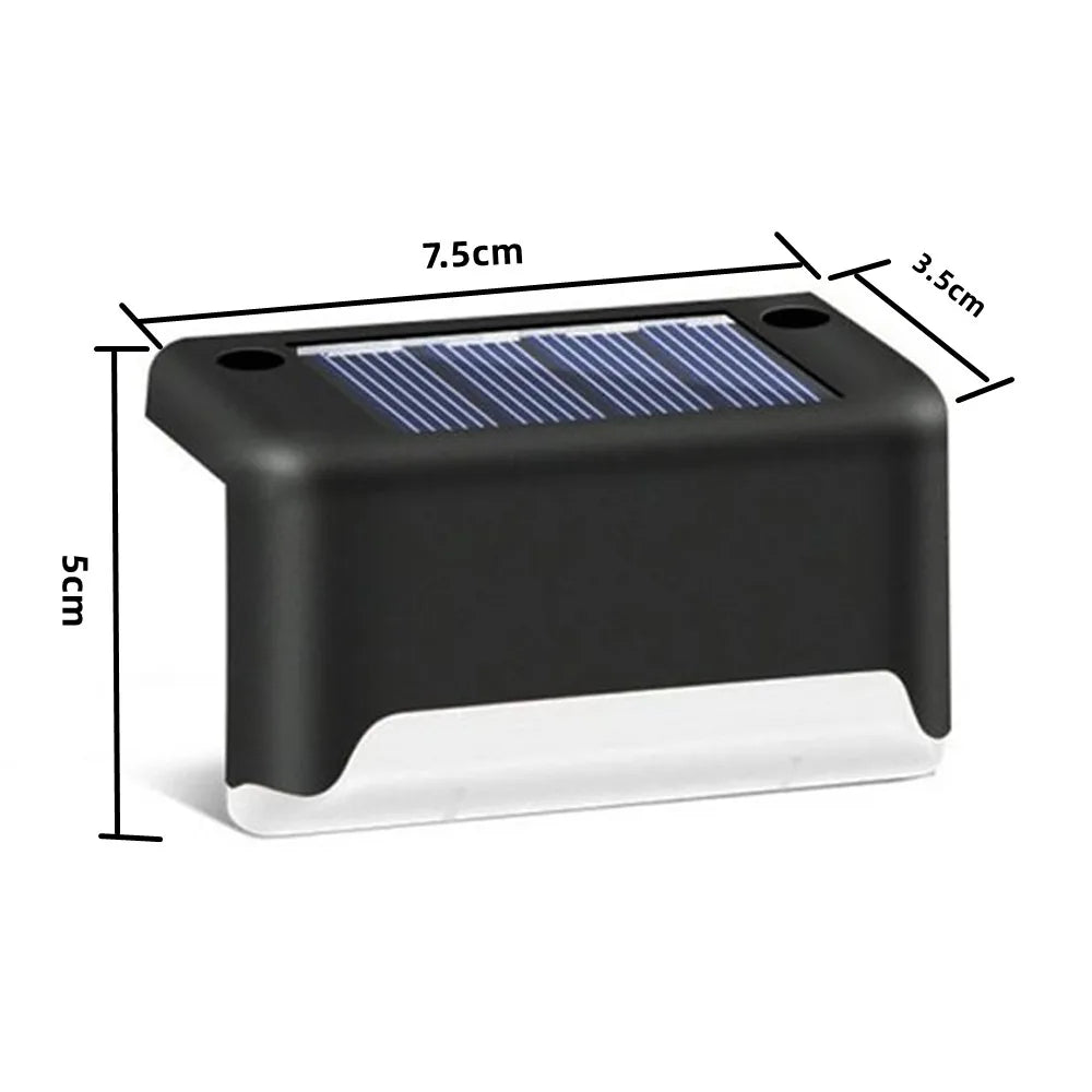 Solar Deck Stair Light Set