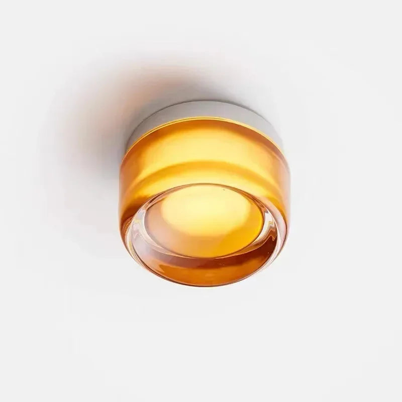 Modern Round Wall Lamp LED Acrylic Wall Light Sconce Living Room Aisel