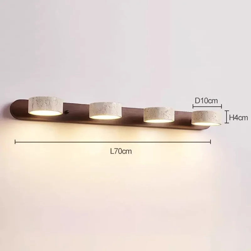 Travertine Spot Wall Light