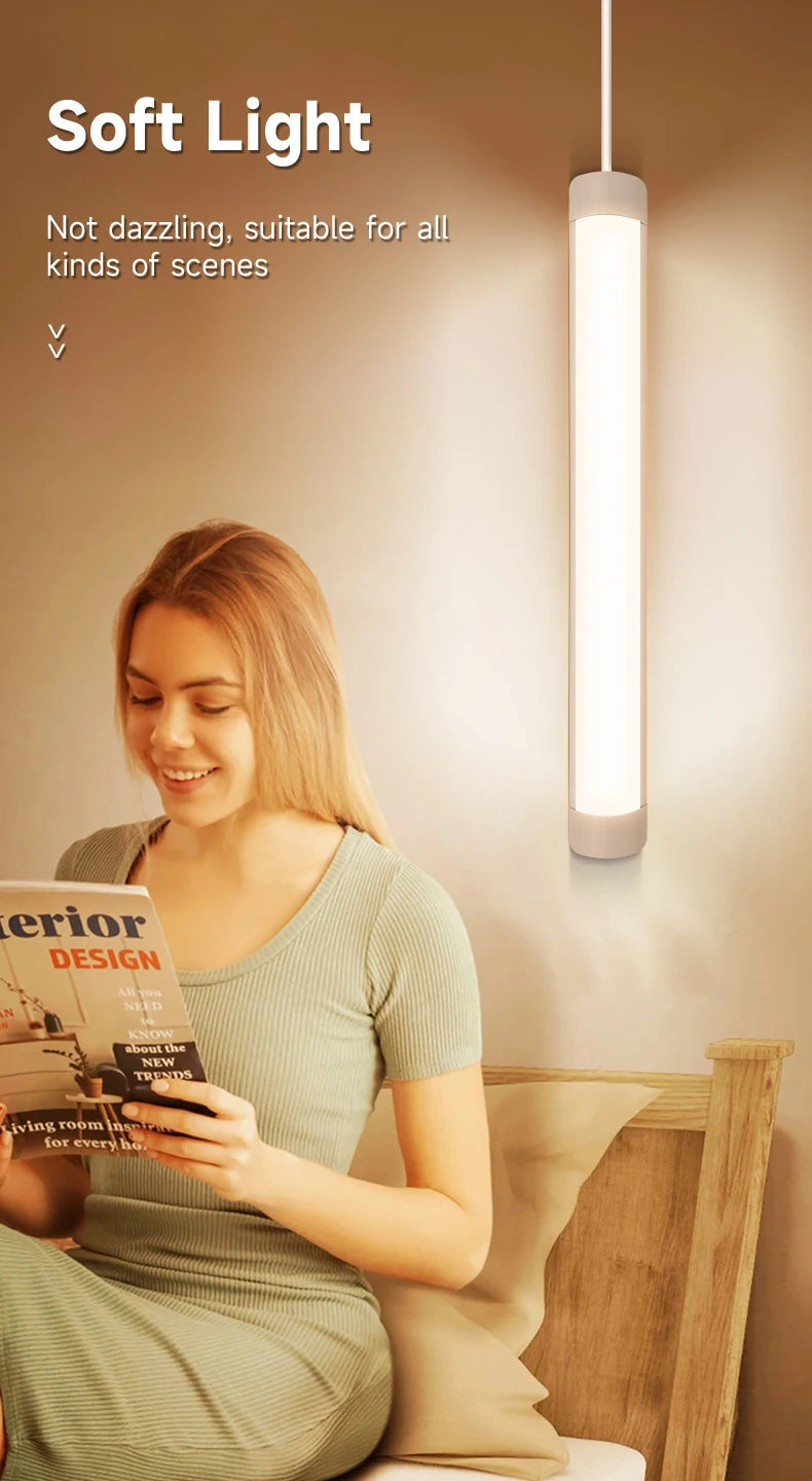LED Tube Mirror Vanity Light