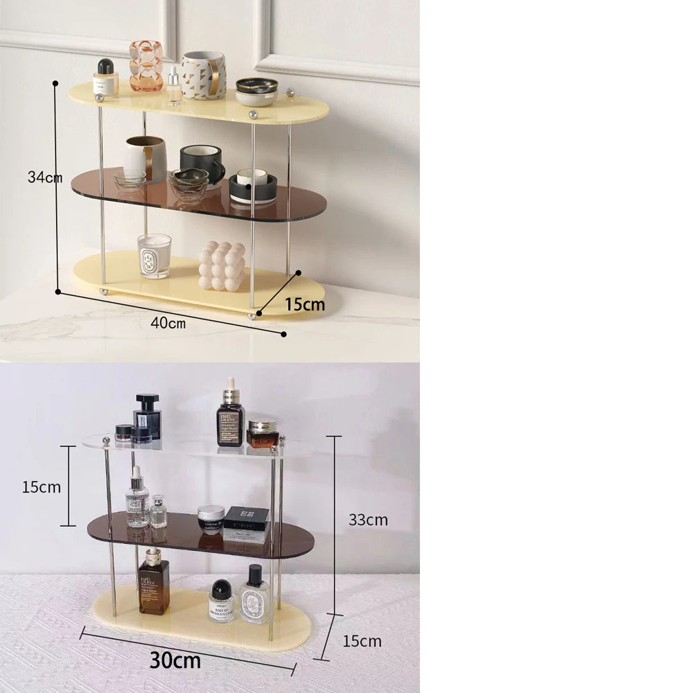 Acrylic Desktop Storage Display Rack