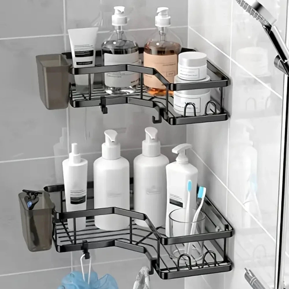 Stainless Steel Corner Shower Shelf
