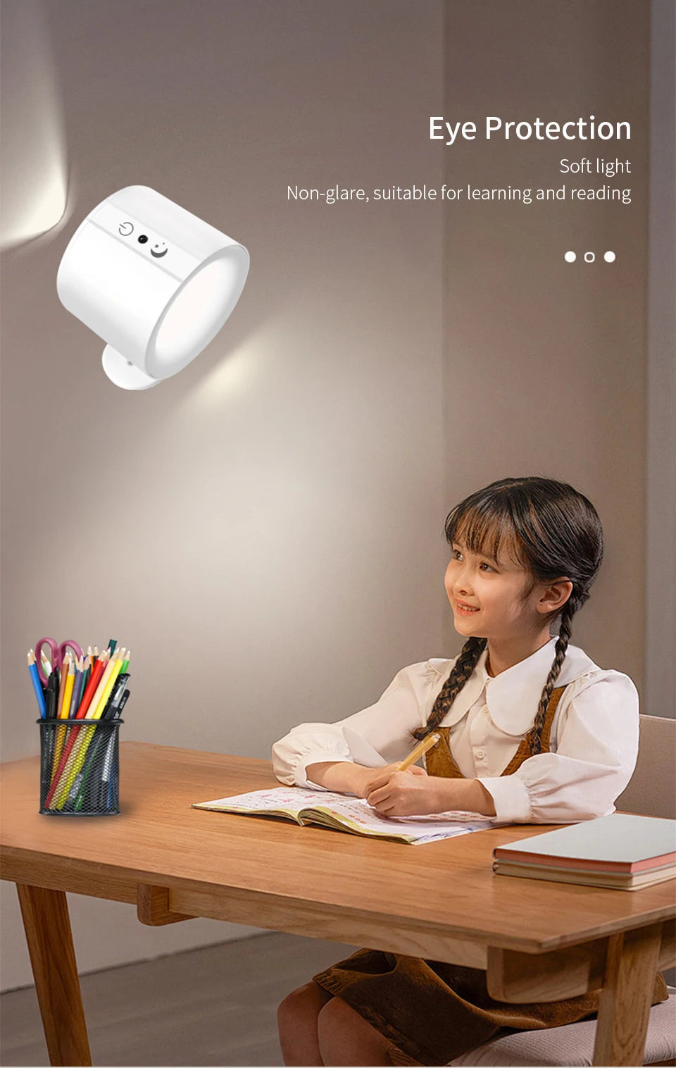 Mini Magnetic Dual Head Wall Light