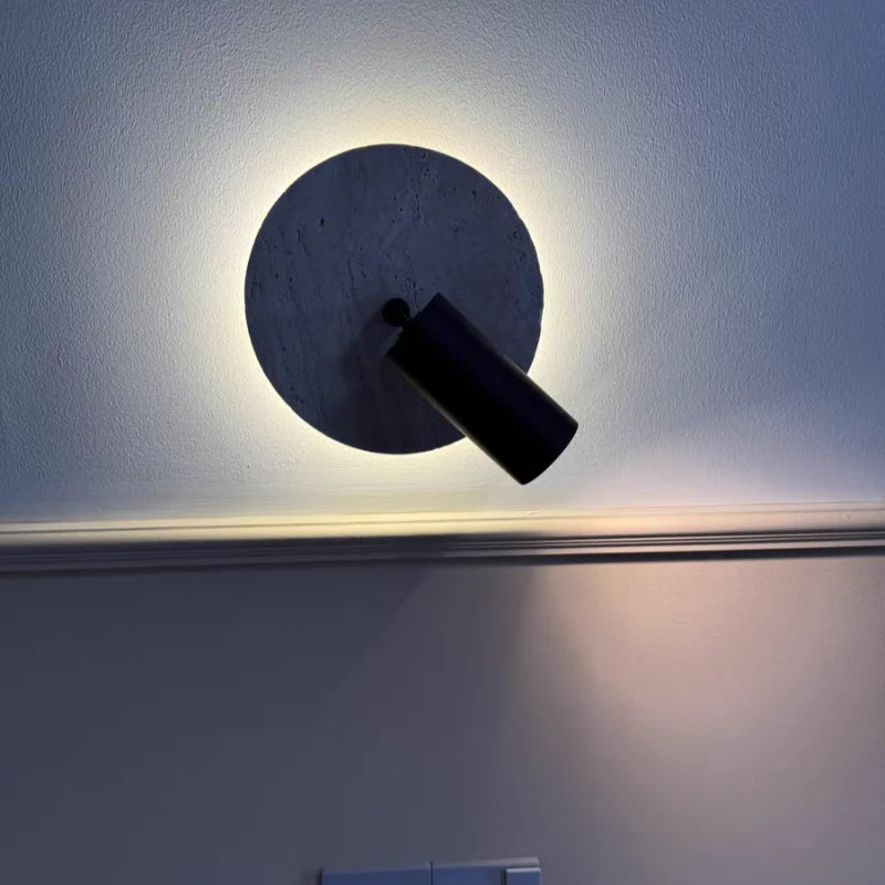 Wood Pull Chain Wall Sconce