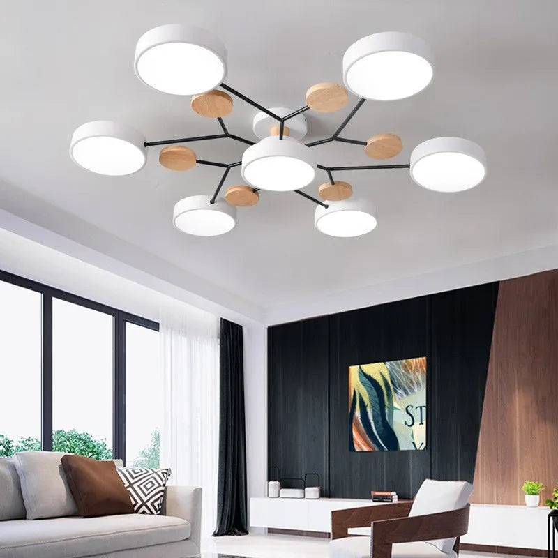 Modern Adjustable Spotlight Ceiling Chandelier