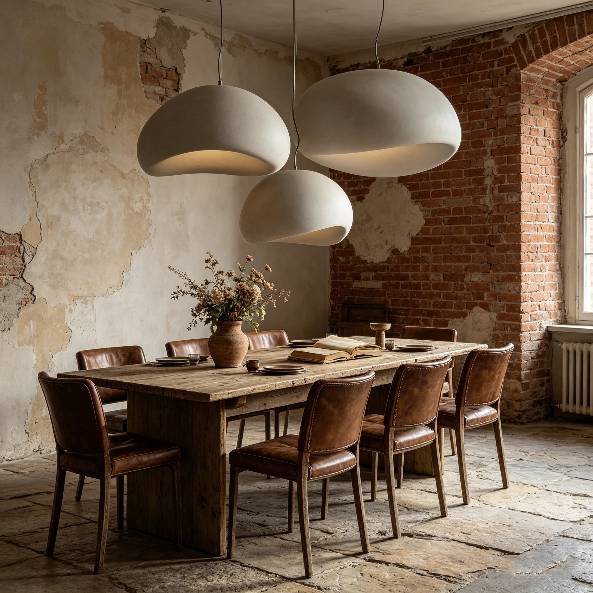 Wabi Sabi Dome Pendant Light