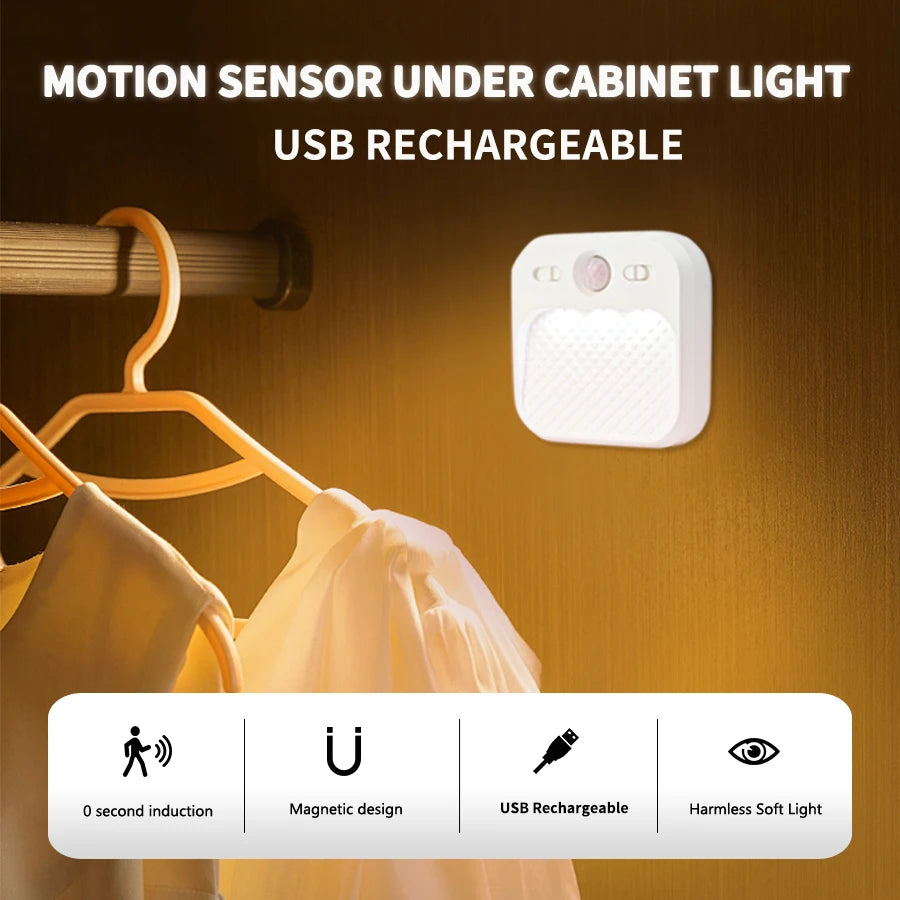 Motion Sensor Rechargeable Night Light