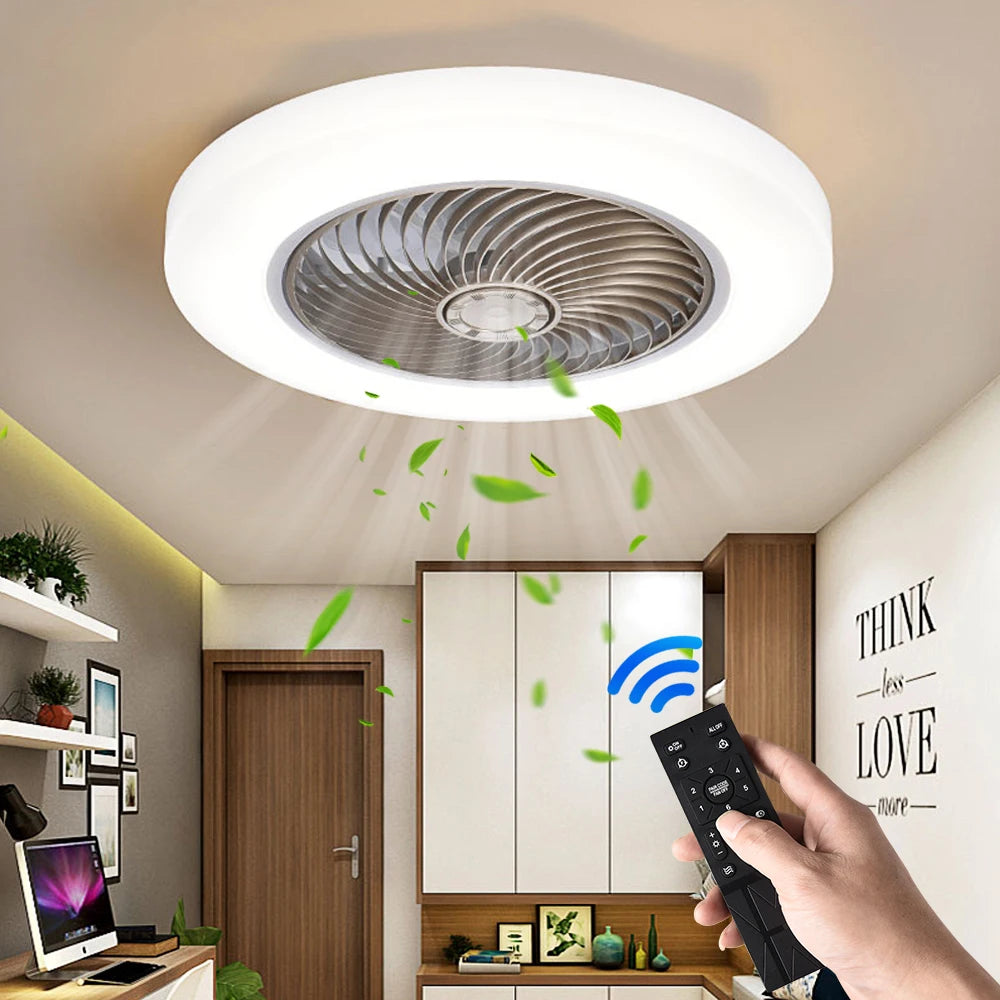 Smart Remote Ceiling Fan Light