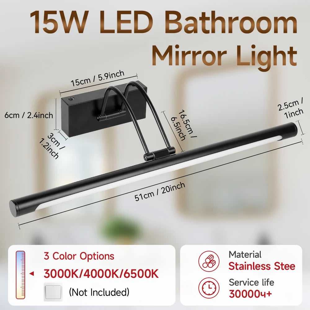 Tricolor Mirror Front Light