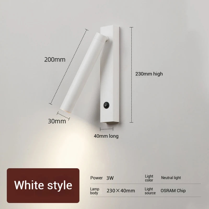 Minimalist Rotating Wall Sconce