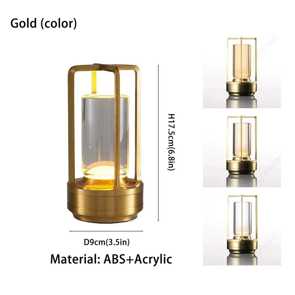 Rechargeable Wireless Touch Table Lamp