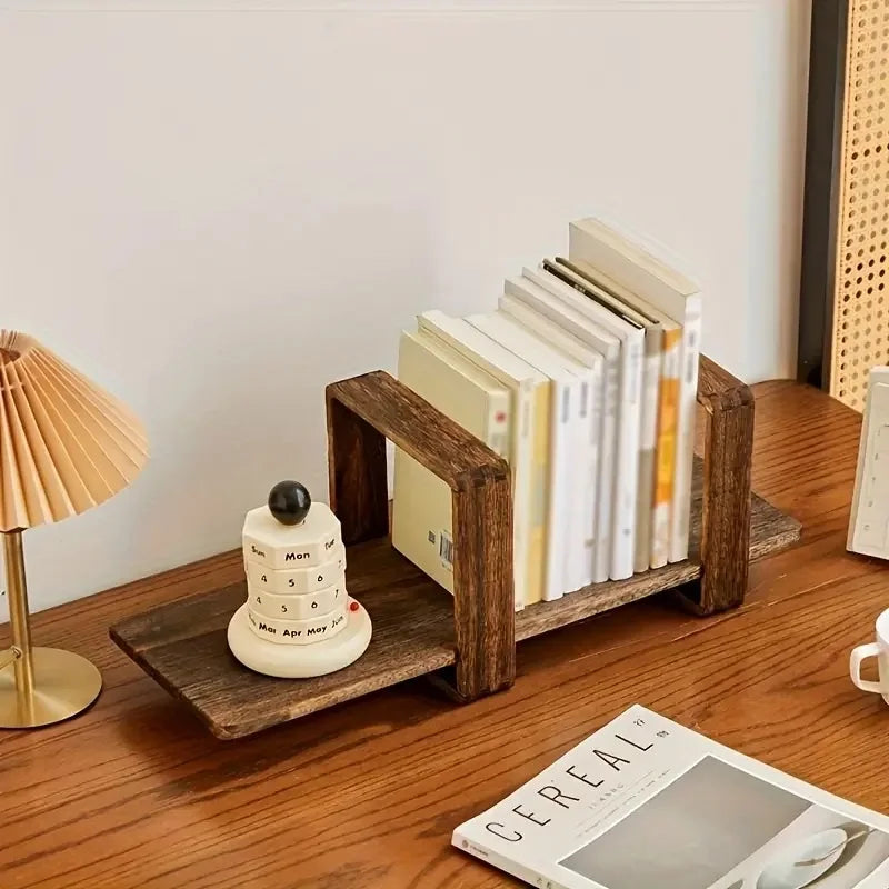 Bamboo Desktop Bookshelf