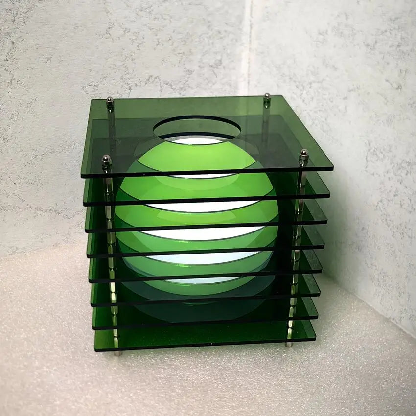 Acrylic Layered Moon Lamp